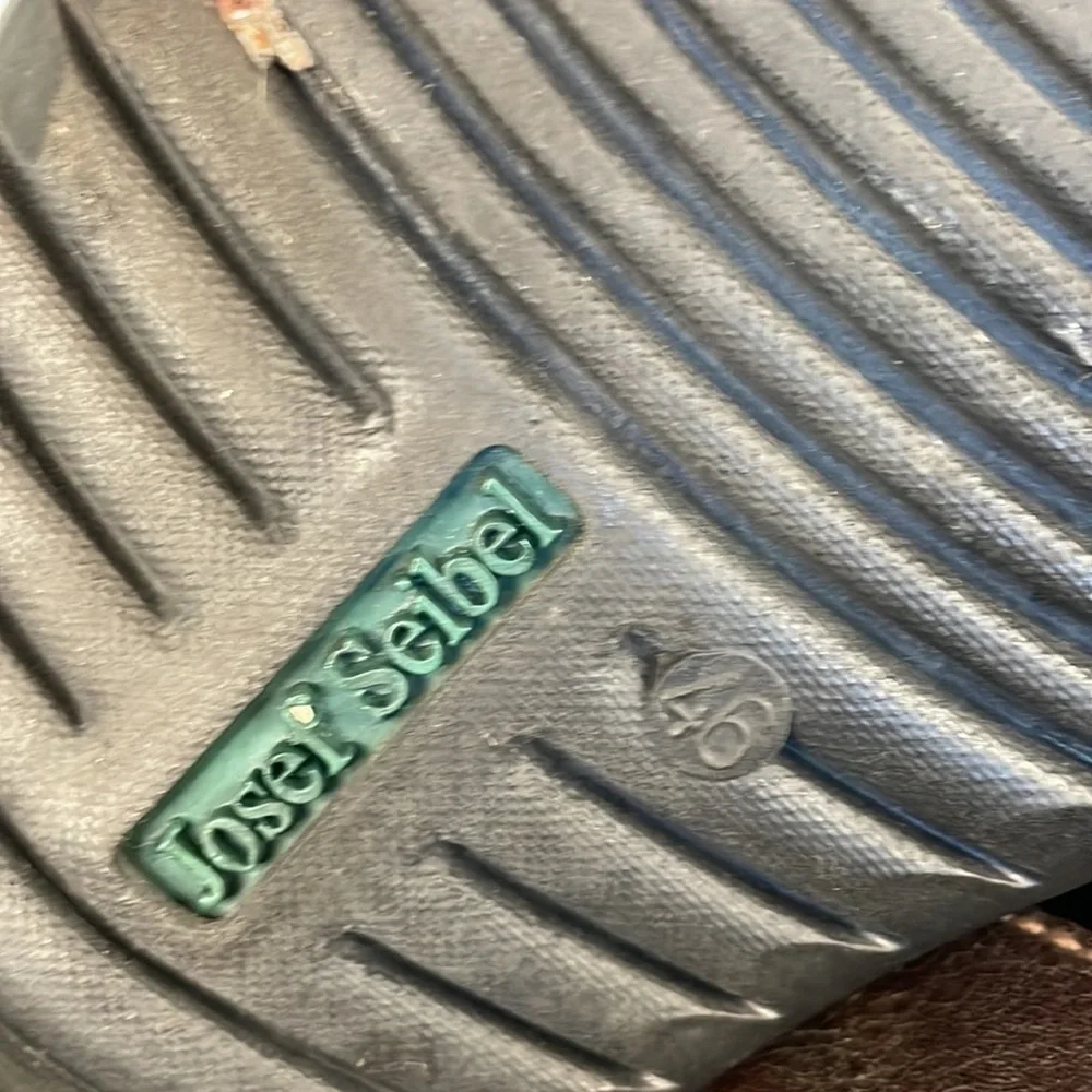 Josef Seibel Brown Fisherman Sandals
